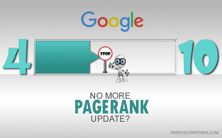 Google: No more pagerank update