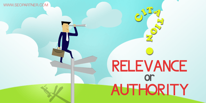 Which is more important in your citation: relevance or authority?