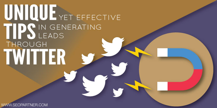 Generating leads through Twitter